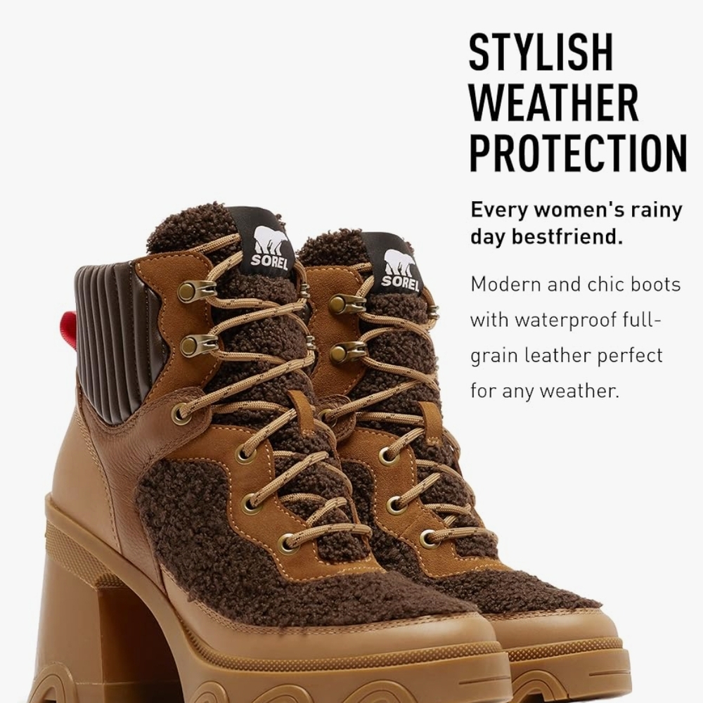 Sorel Women's Brown Weatherproof Boots